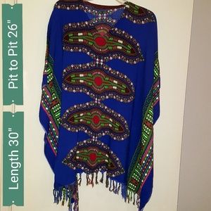 Poncho style top
